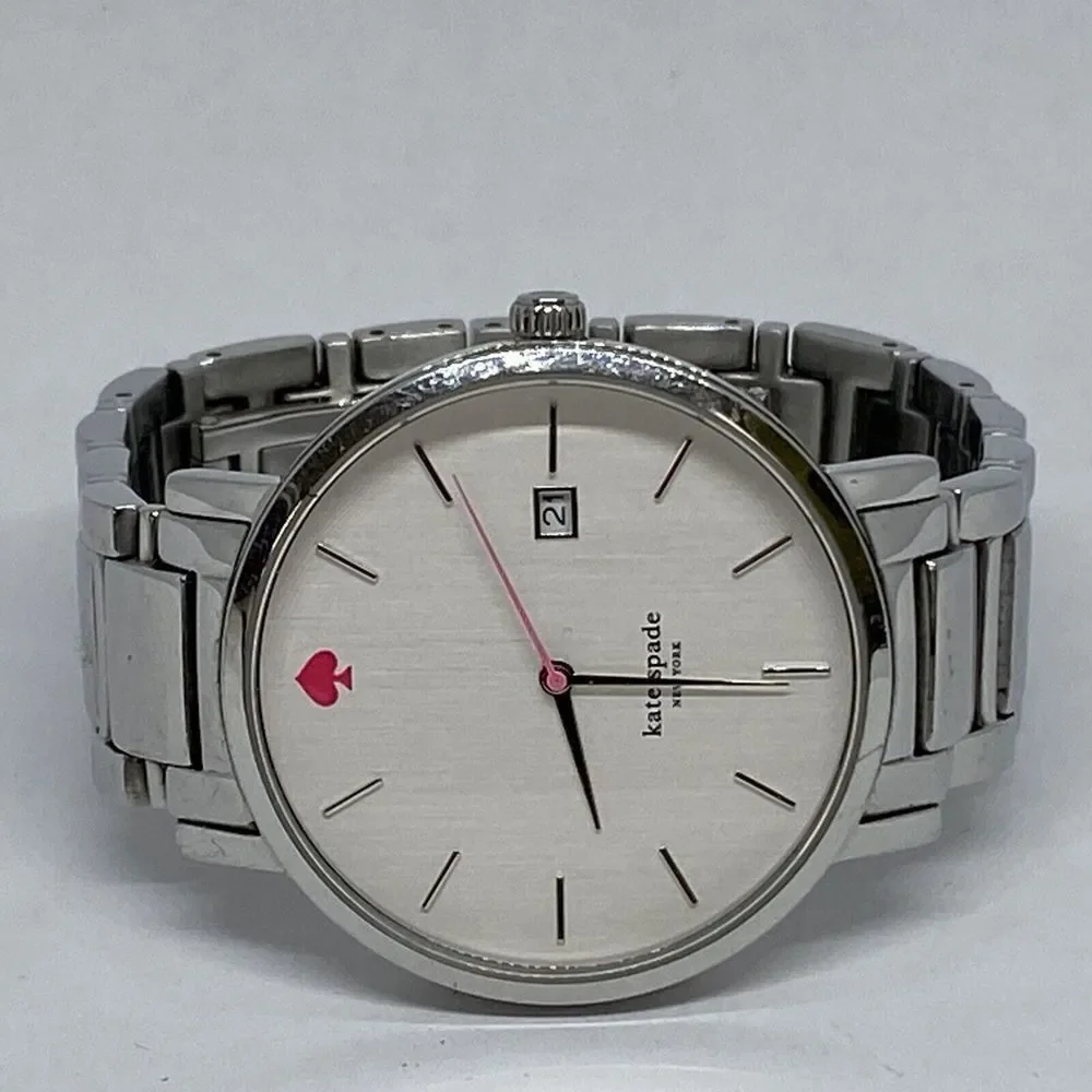 Kate Spade New York 0008 Women's Stainless Steel Analog Dial Quartz Watch GE555
